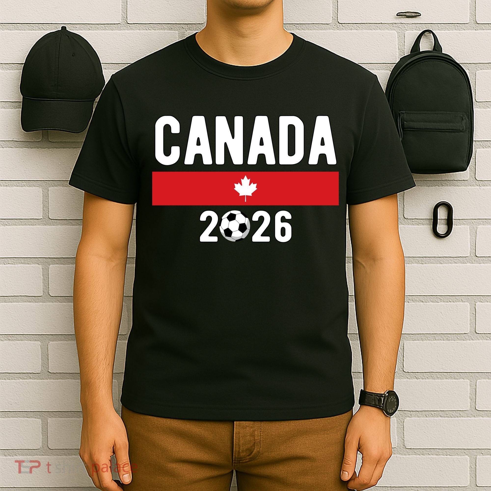 Canada 2026 Classic Canadian Soccer Fan T-Shirt