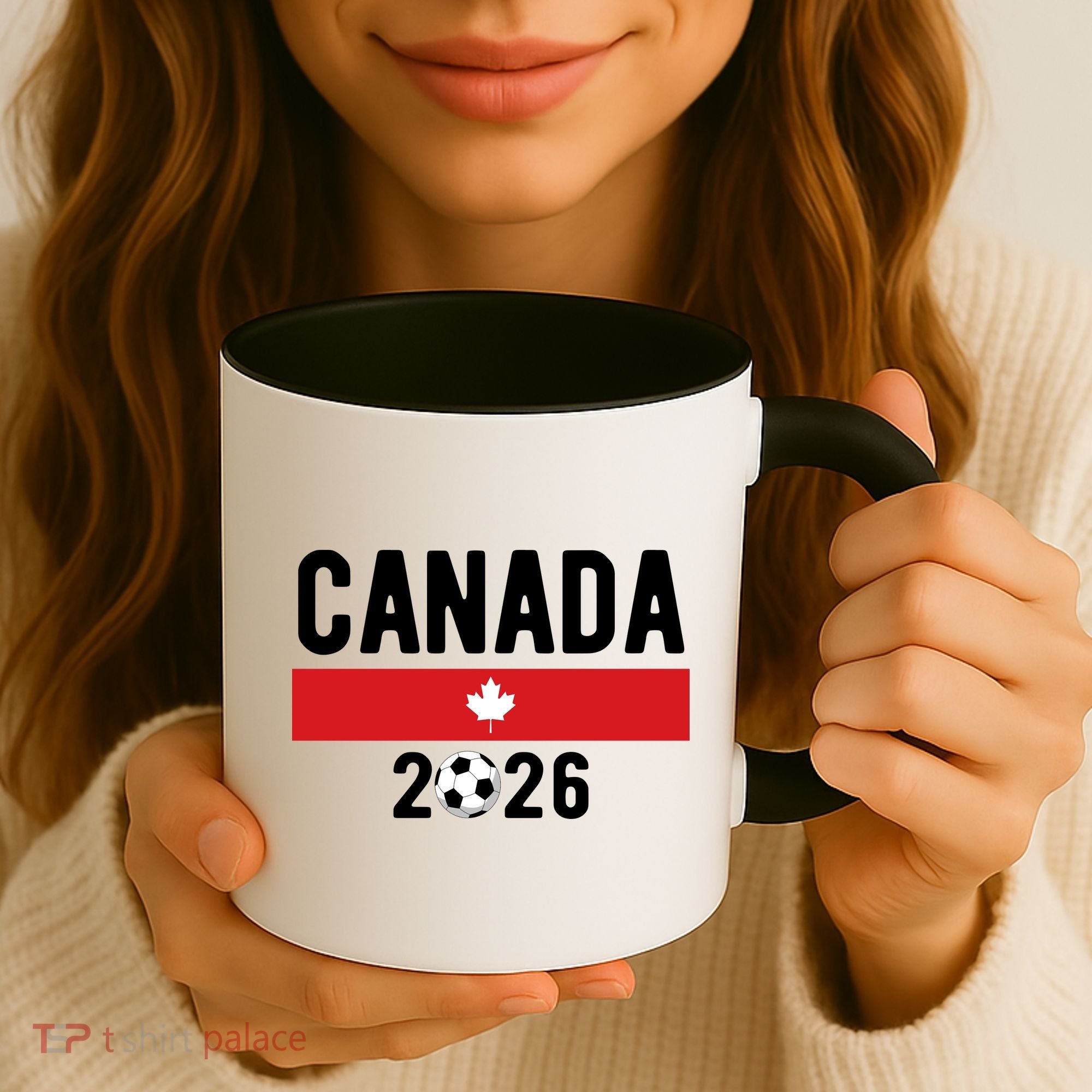 Canada 2026 Classic Canadian Soccer Fan Coffee Mug