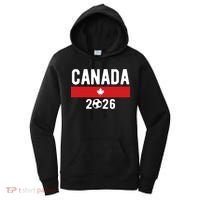 Canada 2026 Classic Canadian Soccer Fan Women's Hoodie thumb 0