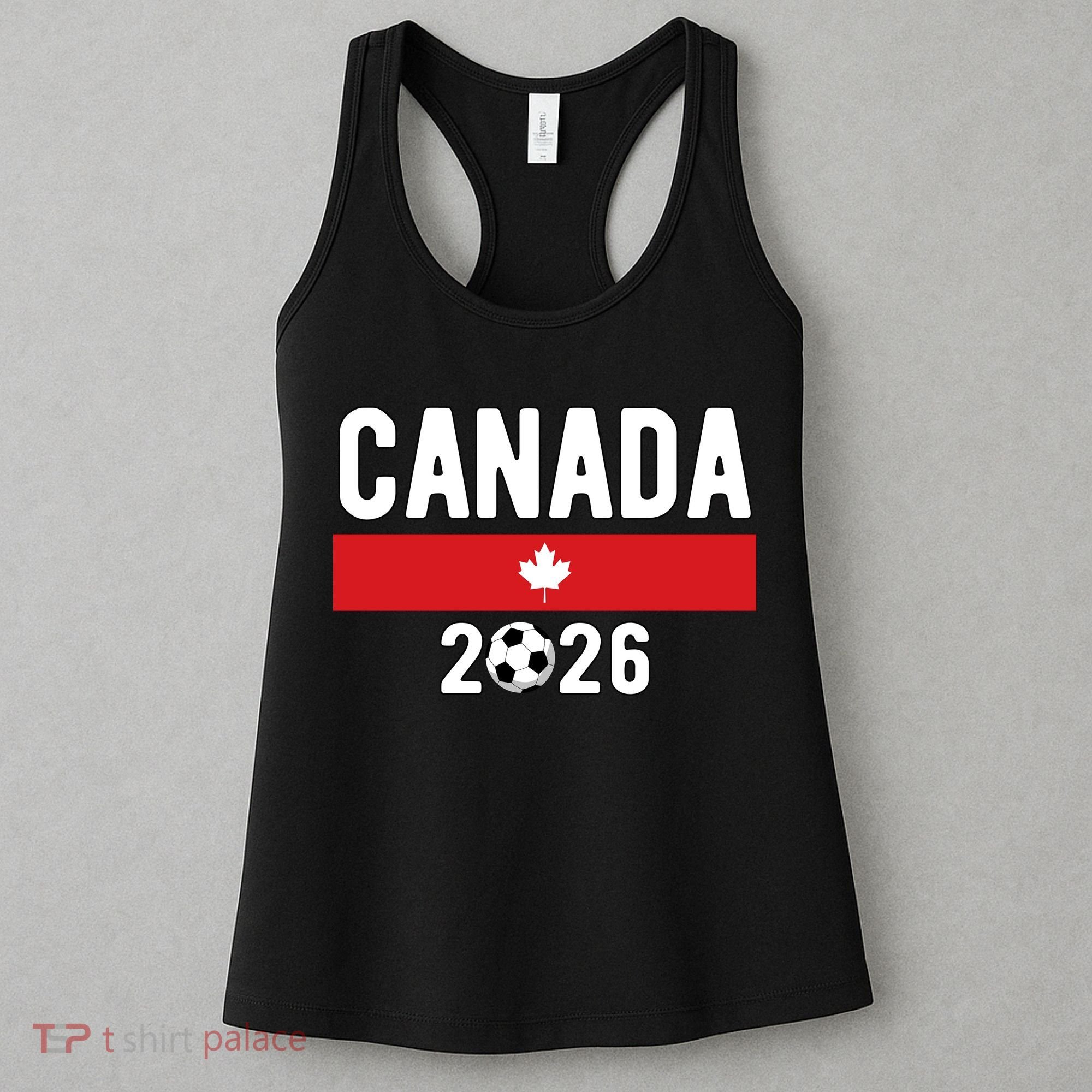 Canada 2026 Classic Canadian Soccer Fan Women's Tank Top