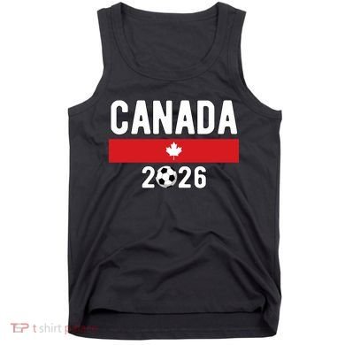 Canada 2026 Classic Canadian Soccer Fan Tank Top