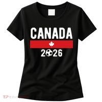 Canada 2026 Classic Canadian Soccer Fan Women's T-Shirt thumb 0