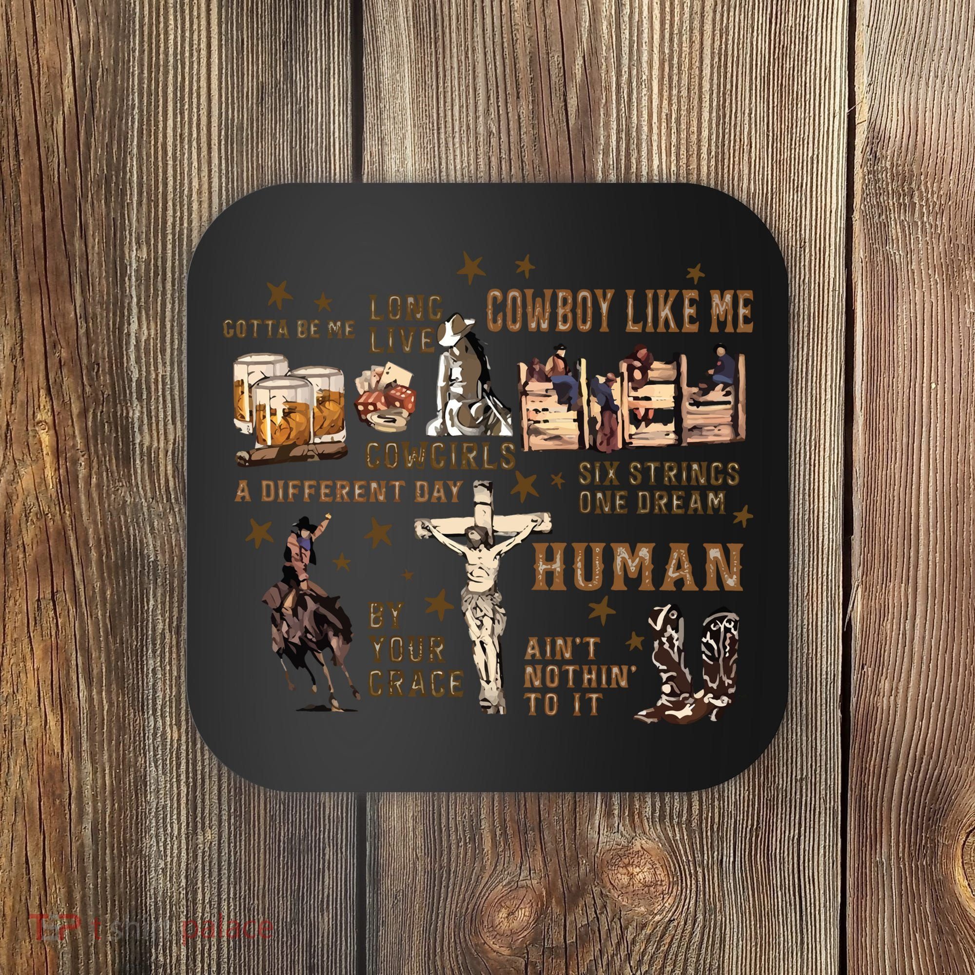 Long Live Country Music Coaster