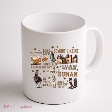 Long Live Country Music Coffee Mug back