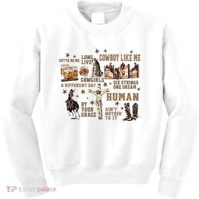 Long Live Country Music Kids Sweatshirt