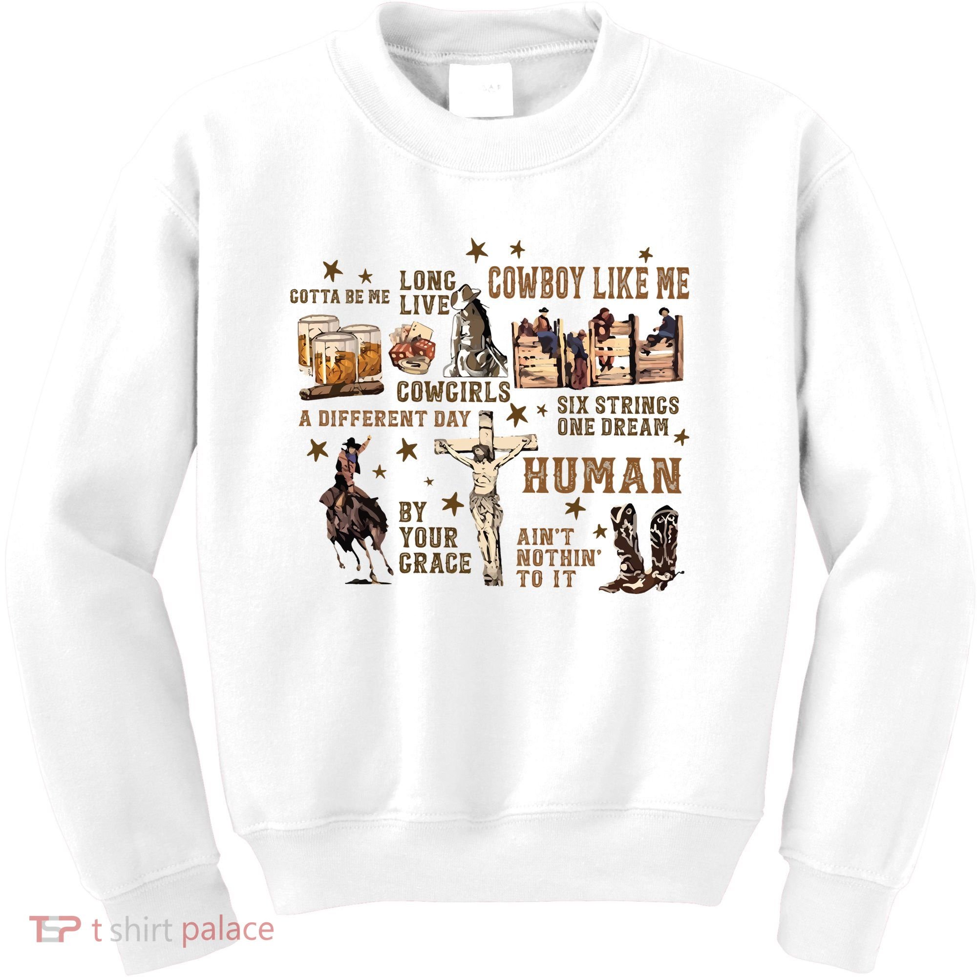 Long Live Country Music Kids Sweatshirt