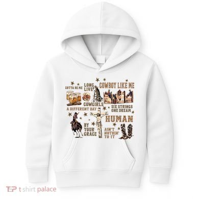 Long Live Country Music Kids Hoodie