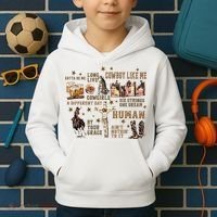 Long Live Country Music Kids Hoodie thumb 2