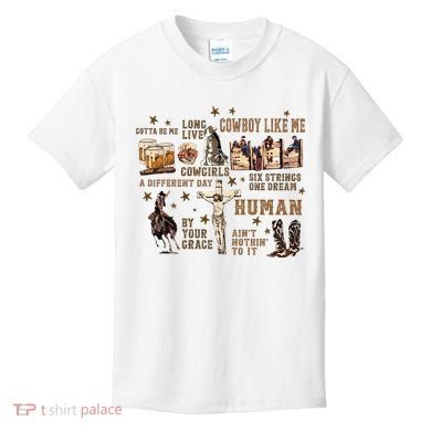 Long Live Country Music Kids T-Shirt