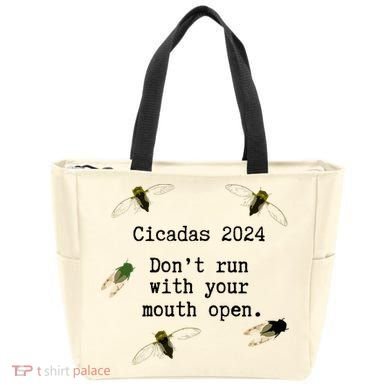 Cicada 2024 Cicadas Funny Cicada Tote Bag