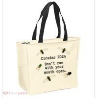 Cicada 2024 Cicadas Funny Cicada Tote Bag thumb 2