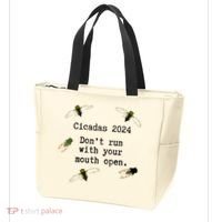 Cicada 2024 Cicadas Funny Cicada Tote Bag thumb 3