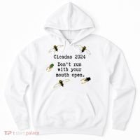 Cicada 2024 Cicadas Funny Cicada Hoodie thumb 0