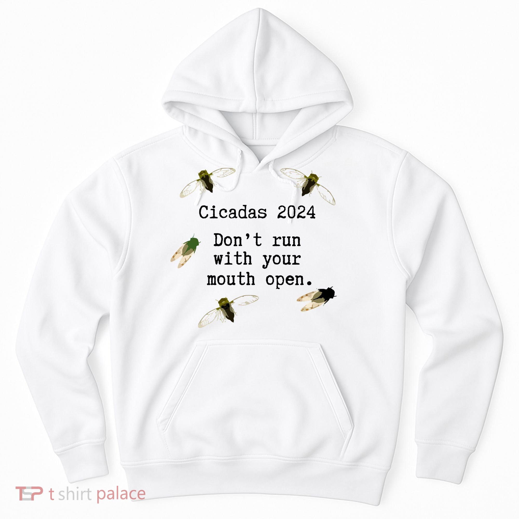 Cicada 2024 Cicadas Funny Cicada Hoodie