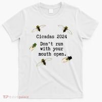 Cicada 2024 Cicadas Funny Cicada T-Shirt thumb 0