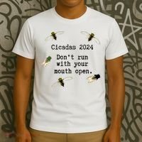 Cicada 2024 Cicadas Funny Cicada T-Shirt thumb 3