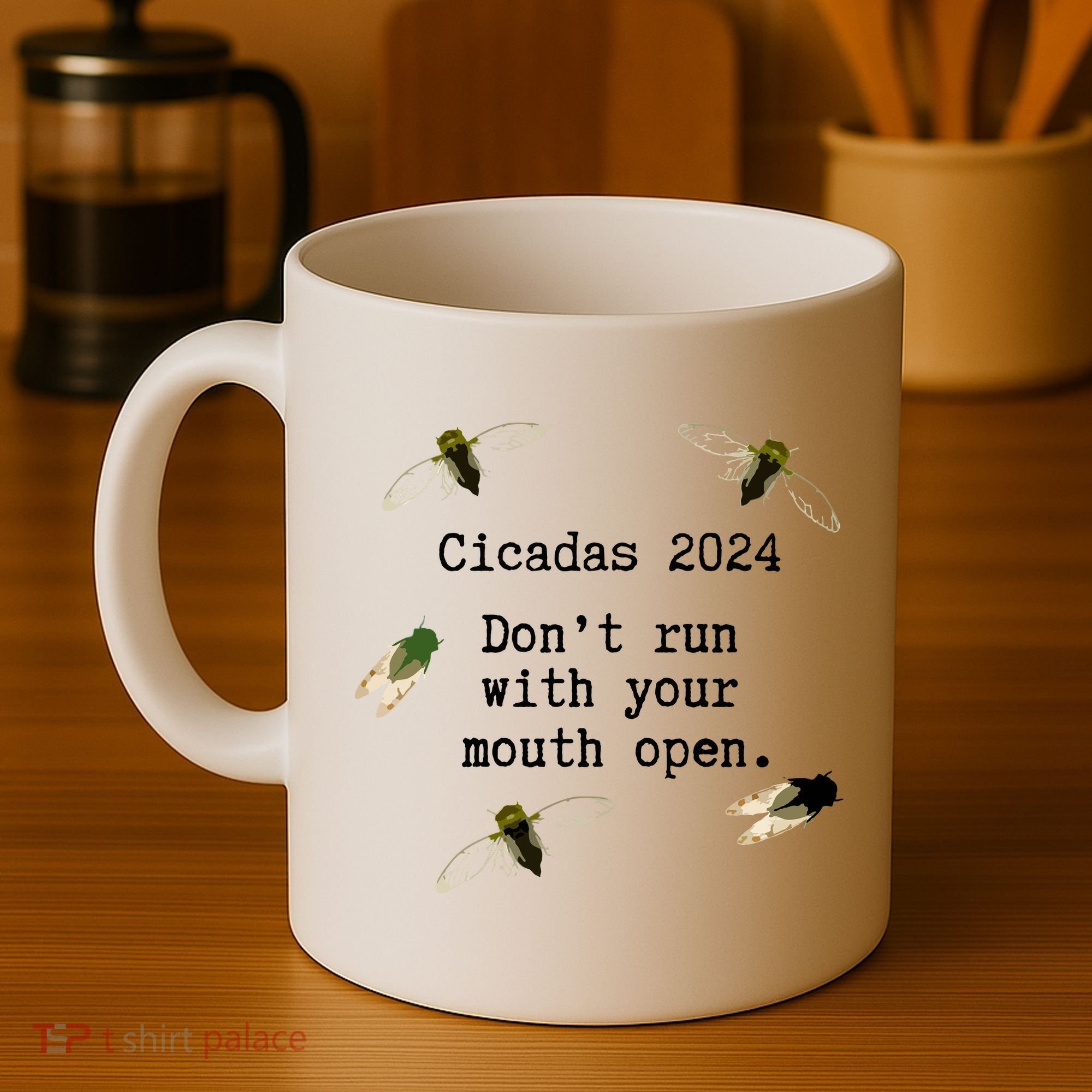 Cicada 2024 Cicadas Funny Cicada Coffee Mug