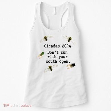 Cicada 2024 Cicadas Funny Cicada Women's Tank Top