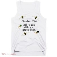 Cicada 2024 Cicadas Funny Cicada Tank Top thumb 0