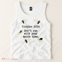 Cicada 2024 Cicadas Funny Cicada Tank Top thumb 2