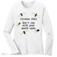 Cicada 2024 Cicadas Funny Cicada Women's Long Sleeve Shirt thumb 0