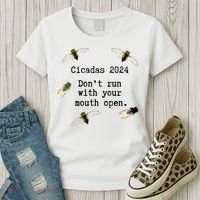 Cicada 2024 Cicadas Funny Cicada Women's T-Shirt thumb 3