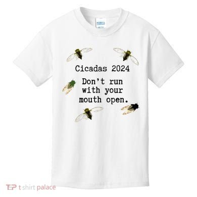 Cicada 2024 Cicadas Funny Cicada Kids T-Shirt