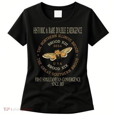 Cicada 2024 Event Brood Xix & Xiii Emergence Women's T-Shirt