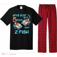 Christian 2 Fishes 5 Breads 5000 Against The Current Pajama Set thumb 0