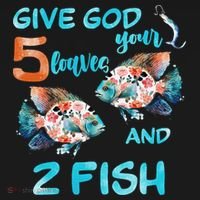 Christian 2 Fishes 5 Breads 5000 Against The Current Pajama Set thumb 2