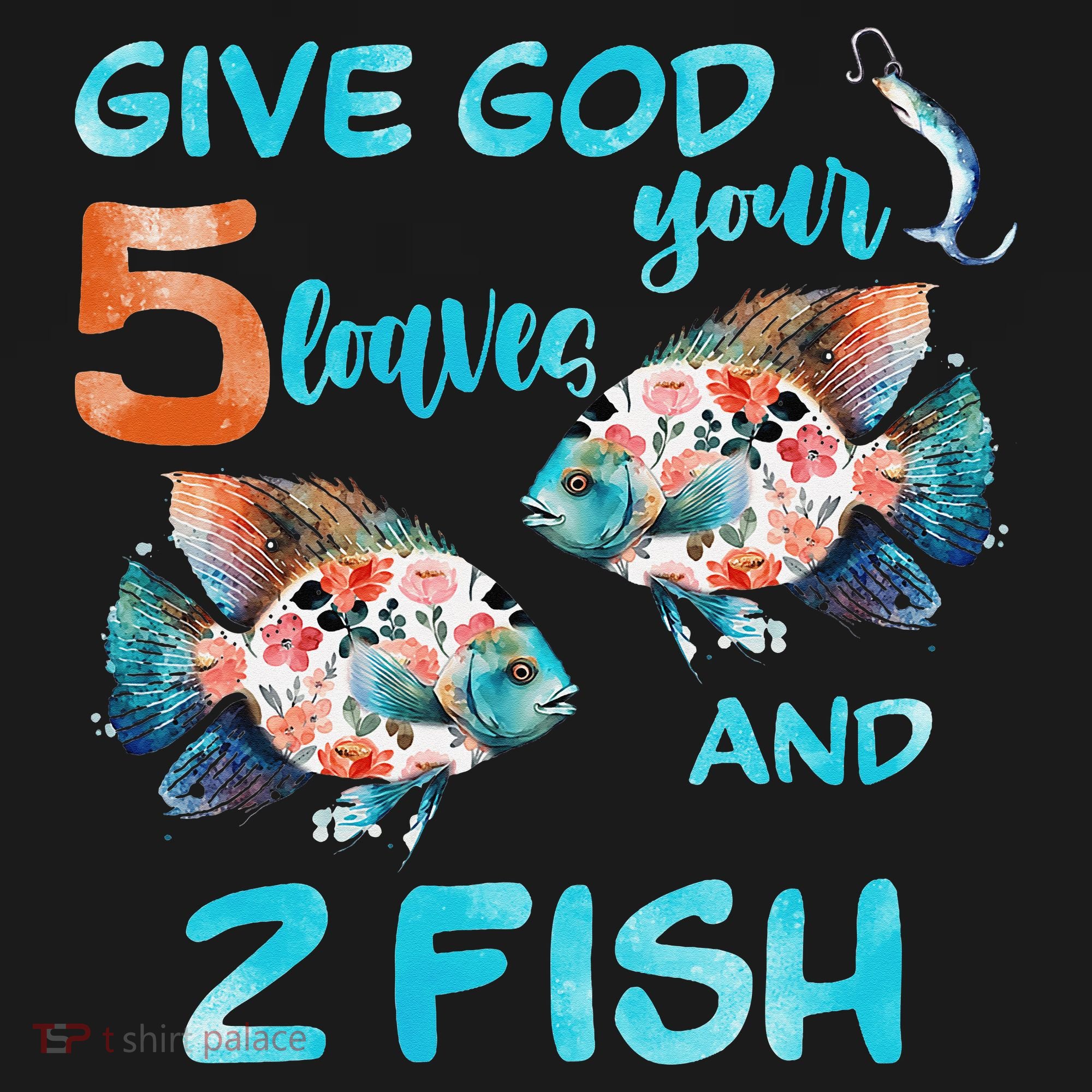 Christian 2 Fishes 5 Breads 5000 Against The Current Pajama Set