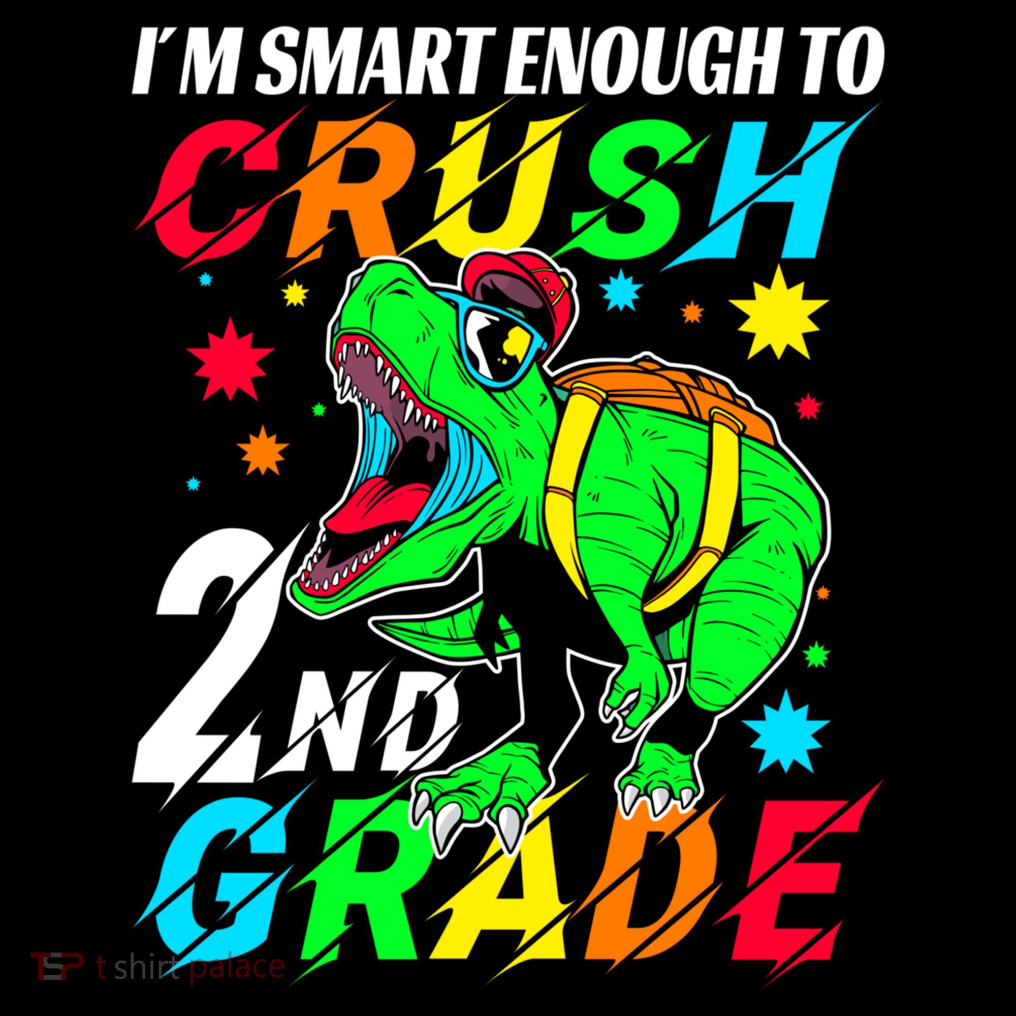 Crush 2Nd Grade Smart Dinosaur First Day Of Second Grade Cool Gift Coffee Mug