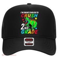 Crush 2Nd Grade Smart Dinosaur First Day Of Second Grade Cool Gift Hat thumb 0