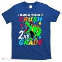 Crush 2Nd Grade Smart Dinosaur First Day Of Second Grade Cool Gift T-Shirt thumb 0