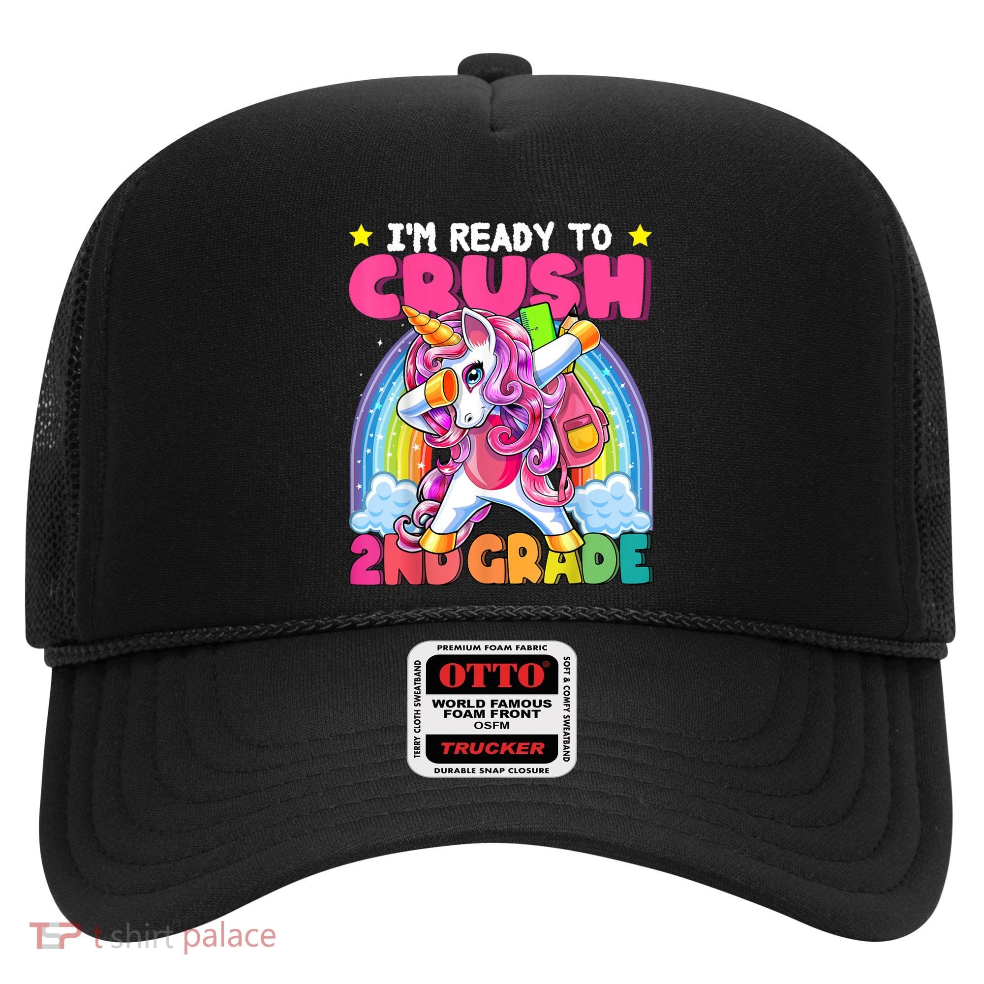 Crush 2nd Grade Dabbing Unicorn Back To School Girl Gift Hat