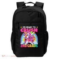 Crush 2nd Grade Dabbing Unicorn Back To School Gift Backpack thumb 0