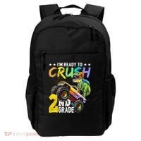 Crush 2nd Grade Dinosaur Monster Truck Back To School Backpack thumb 0