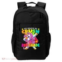 Crush 2nd Grade Dabbing Unicorn Back To School Girl Gift Backpack thumb 0