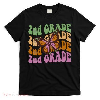 Cute 2nd Grade Butterfly T-Shirt
