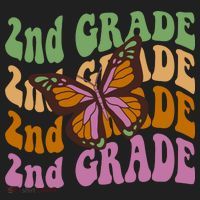 Cute 2nd Grade Butterfly Golf Towel thumb 3