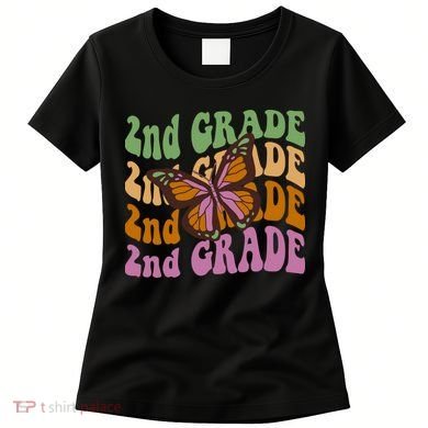 Cute 2nd Grade Butterfly Women's T-Shirt