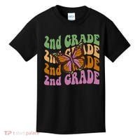 Cute 2nd Grade Butterfly Kids T-Shirt thumb 0