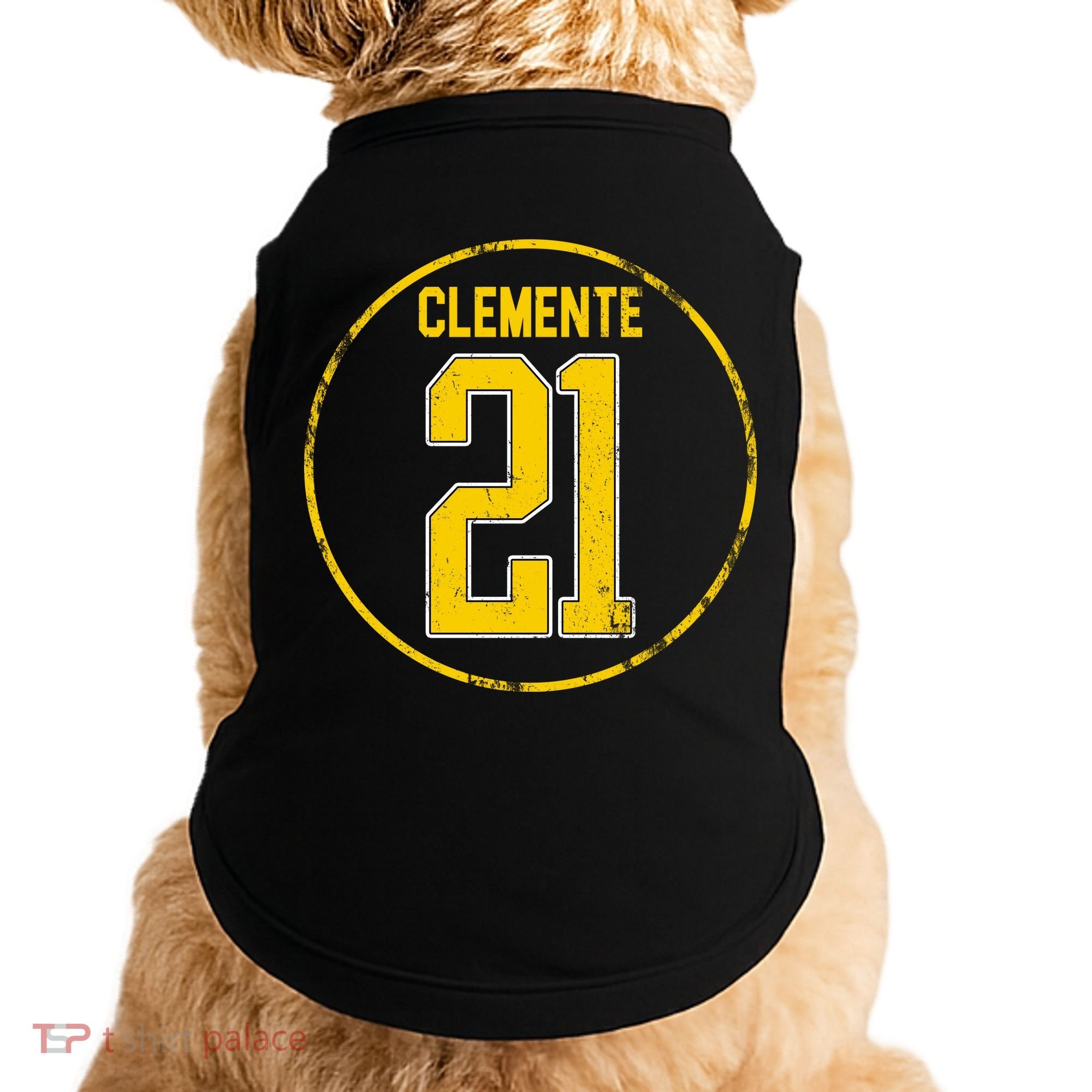 Clemente 21 Pittsburgh Doggie Tank