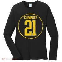 Clemente 21 Pittsburgh Women's Long Sleeve Shirt thumb 0