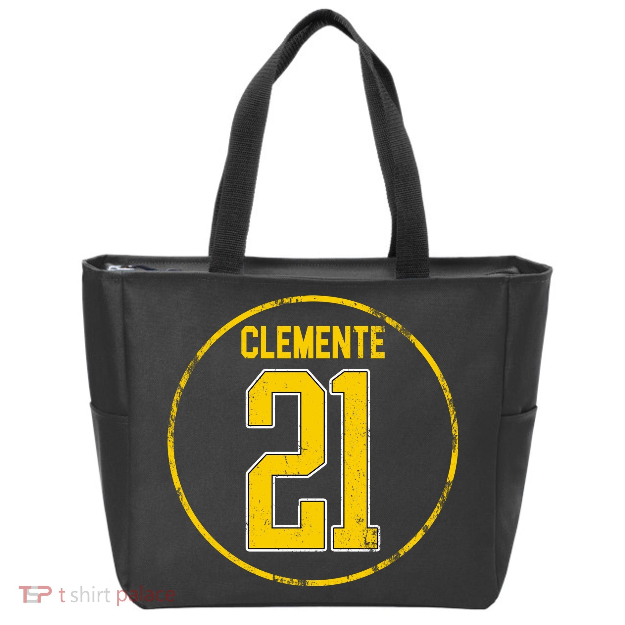 Clemente 21 Pittsburgh Tote Bag