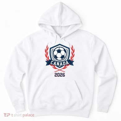 Canada 2026 Vintage Soccer Crest Hoodie