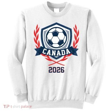Canada 2026 Vintage Soccer Crest Sweatshirt