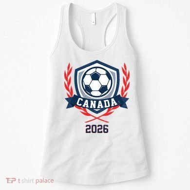 Canada 2026 Vintage Soccer Crest Women's Tank Top