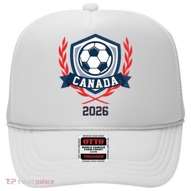 Canada 2026 Vintage Soccer Crest Hat
