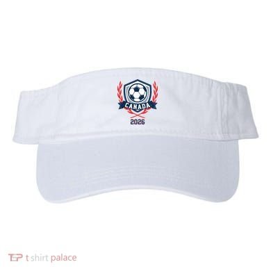 Canada 2026 Vintage Soccer Crest Visor